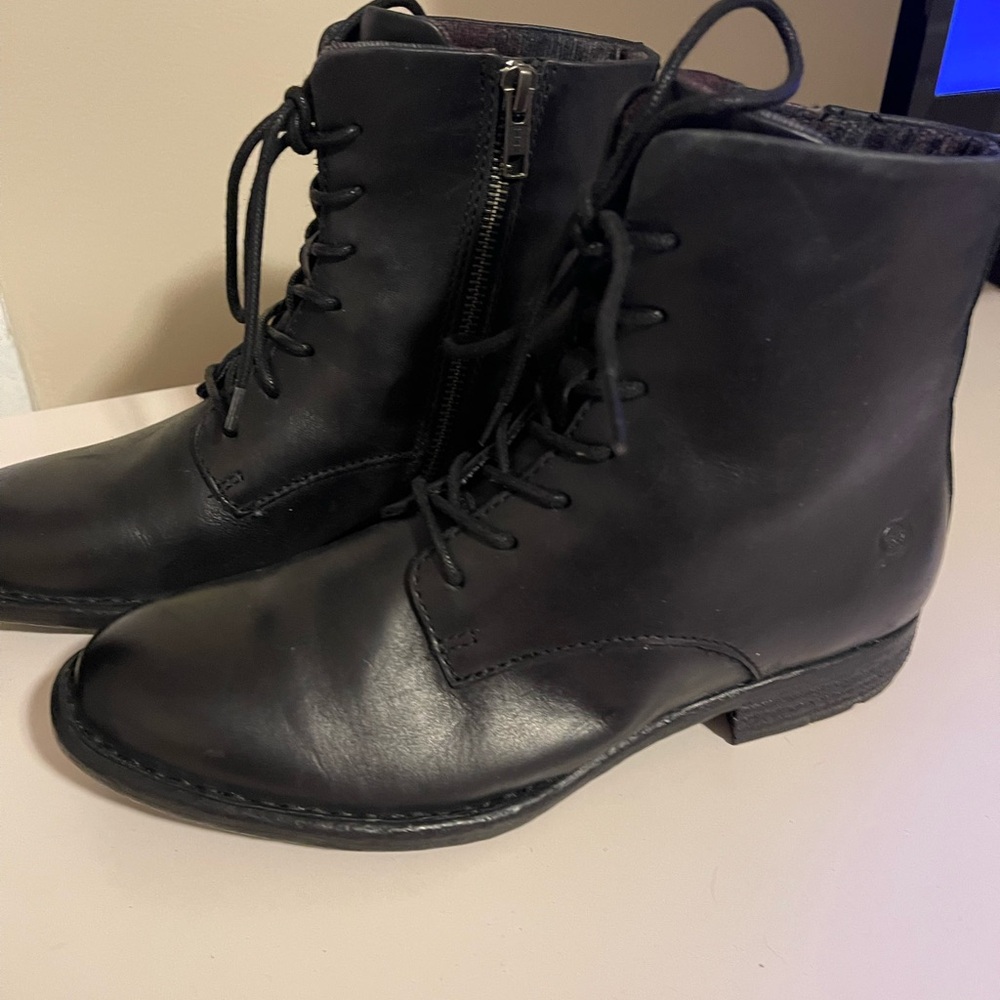 Black Borne ankle boots size 6.5